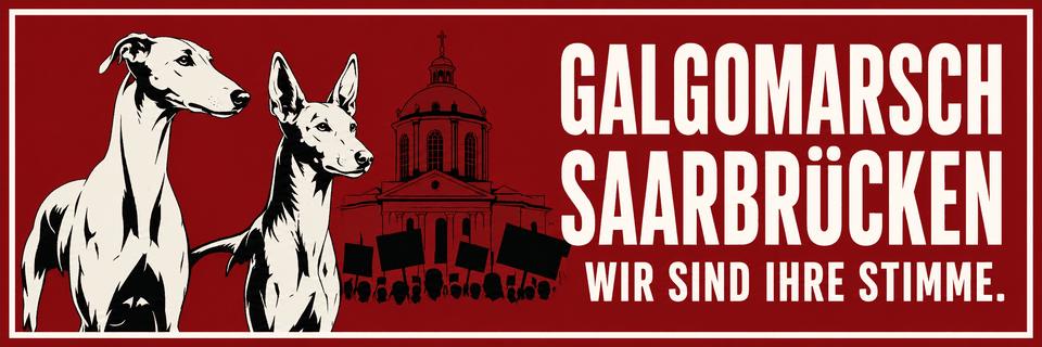 Galgomarsch Saarbrücken – Wir sind ihre Stimme.